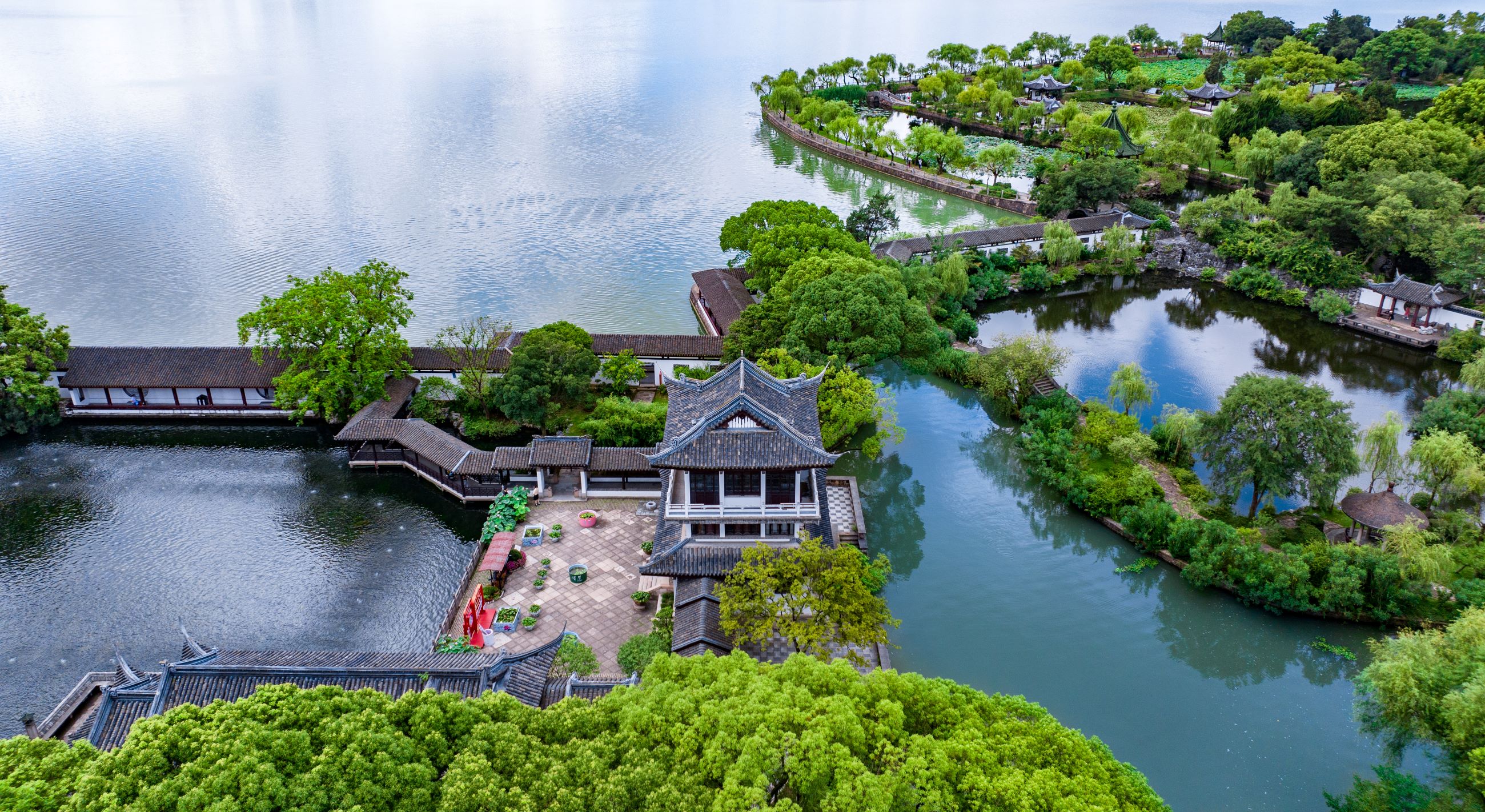 必赢网址【感知太湖胜景】太湖风景名胜区蠡湖景区：山水相依 城融景韵(图4)