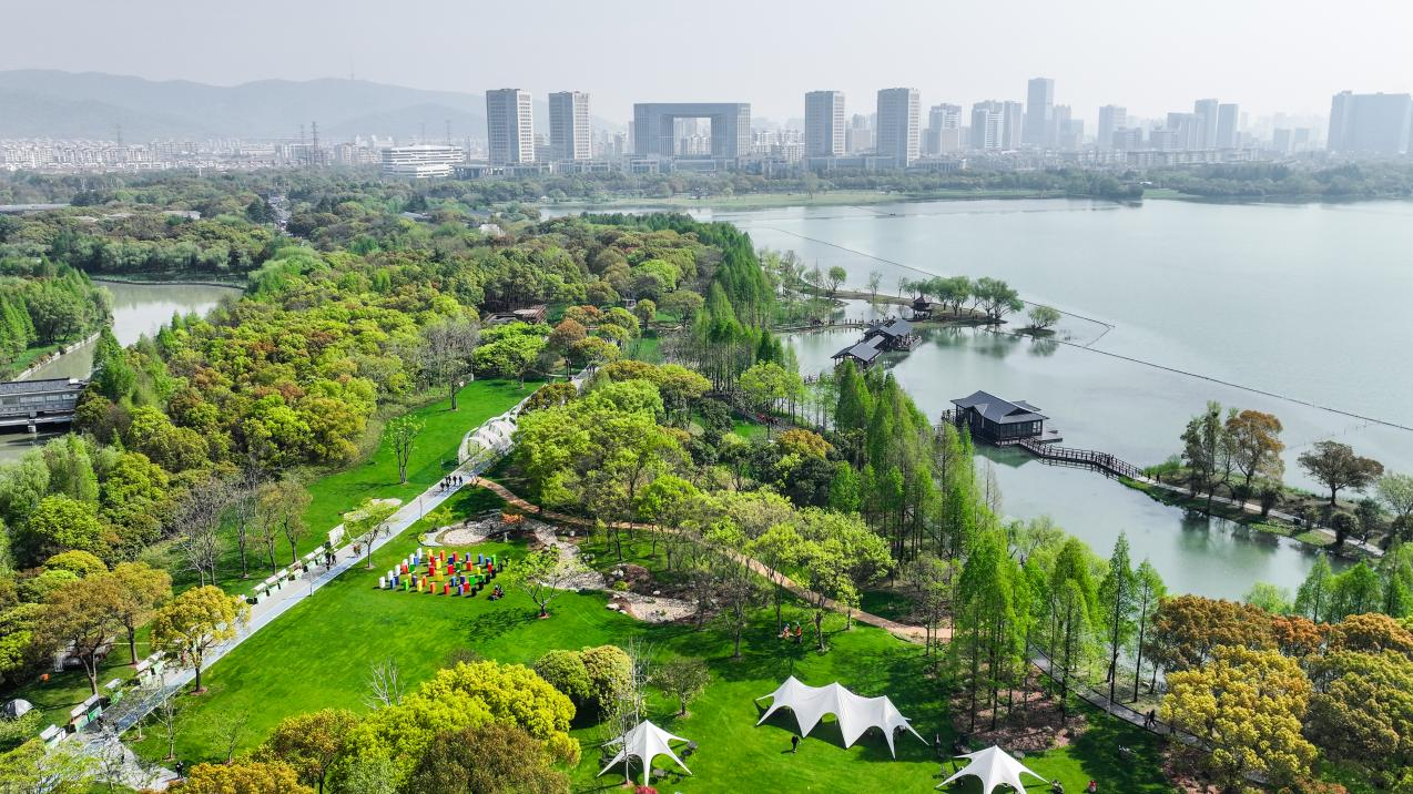 必赢网址【感知太湖胜景】太湖风景名胜区蠡湖景区：山水相依 城融景韵(图9)