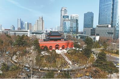 南京鼓楼公园修缮一新 近日部分对外开放