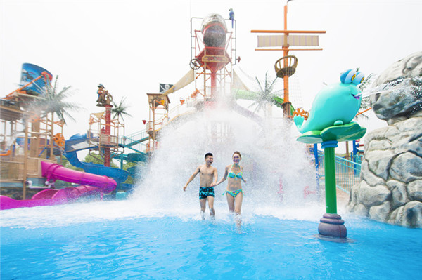天目湖水世界 夏威夷风情来袭